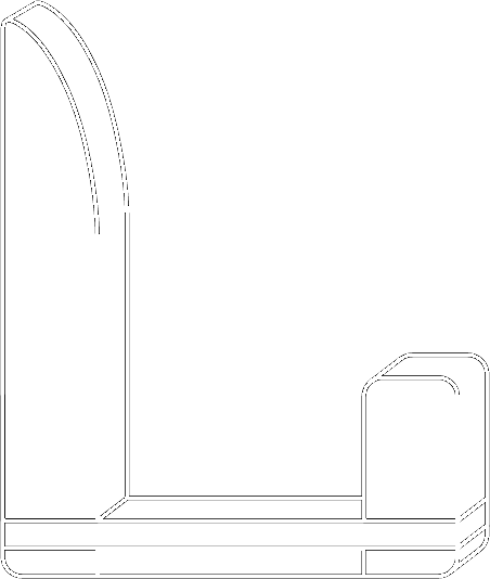 Support pour longboard